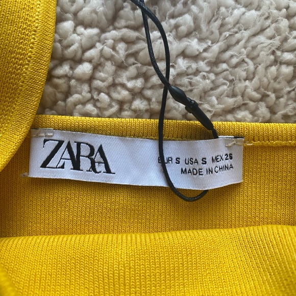 ZARA- Ruffled Knit Top, SIZE: S - Picture 4 of 6